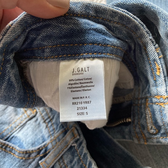 Brandy Melville low rise flares y2k trendy 90s baby split hem - Picture 3 of 7